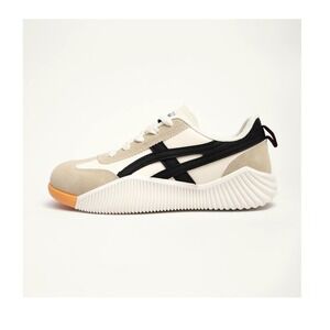 De Florance DF Cloudea Retro Sneakers Tan Black Women's Size 8.5 *No Insole*